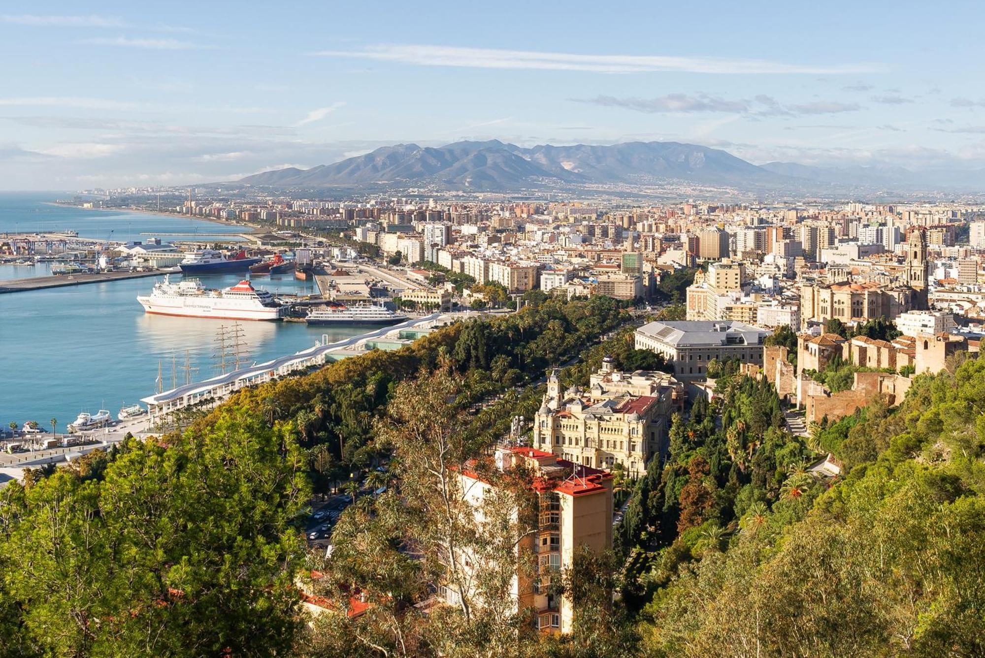 Apartamento Santiago Малага Екстериор снимка